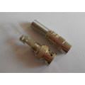 Conector masculino BNC CCTV para solda